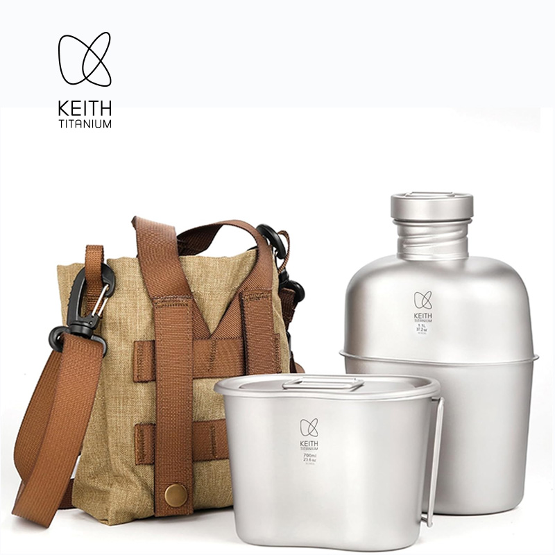 Conjunto de Cantil e Panela de - Camping Cooking Pot Set avaliação e preço