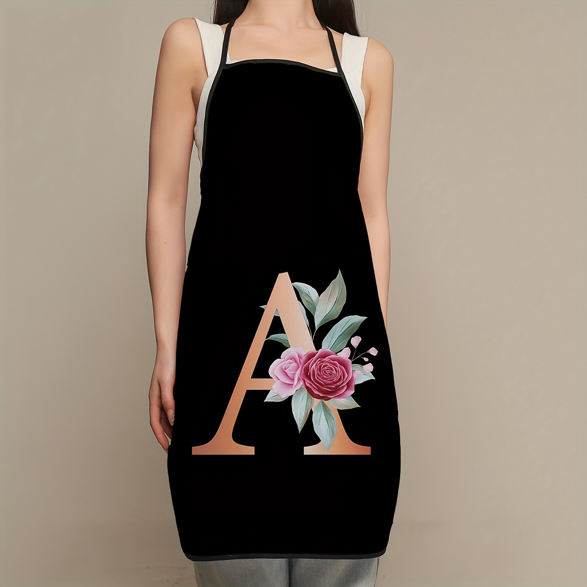 1pc floral carta impressão ave - Camping Cooking Apron avaliação e preço